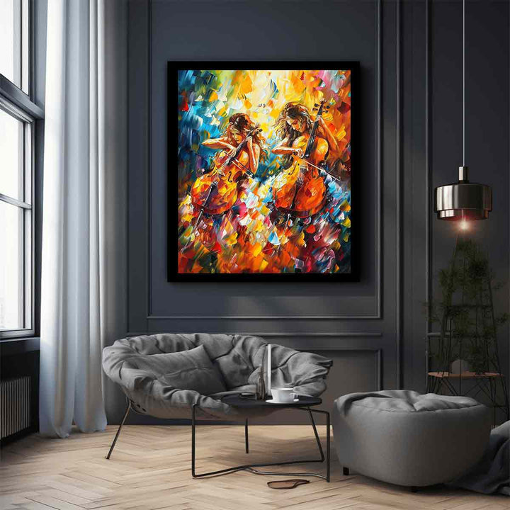 Music ViolIn Painting 