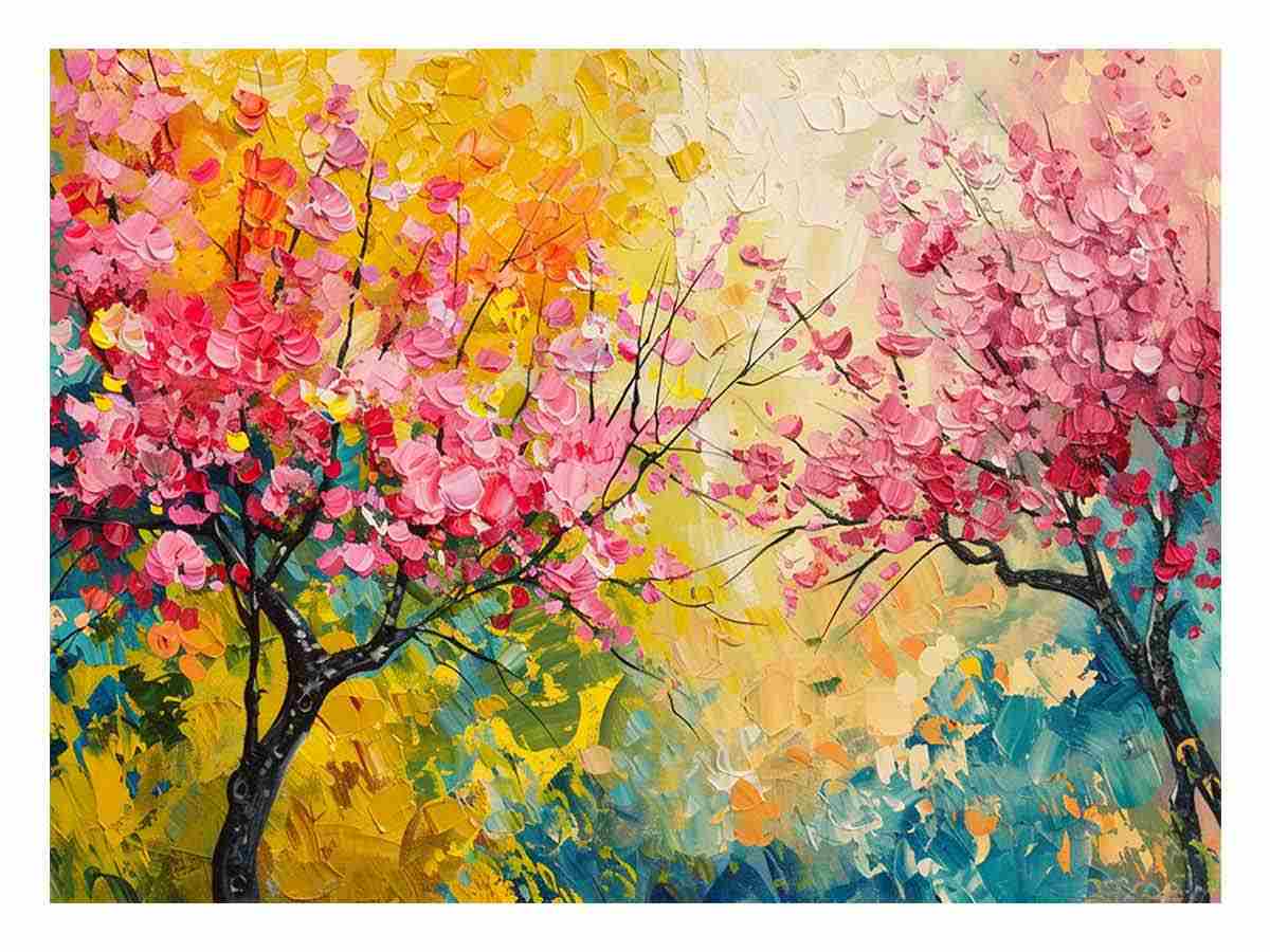 Canvas Spring Tree Spring Trees Canvas Art Print | Canvas Direct