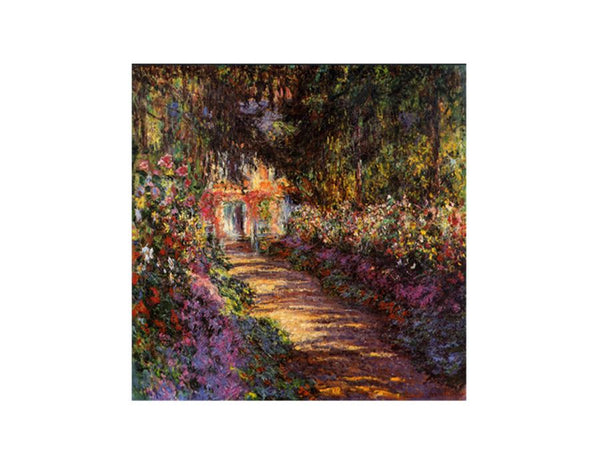 Pathway In Monets Garden At Giverny