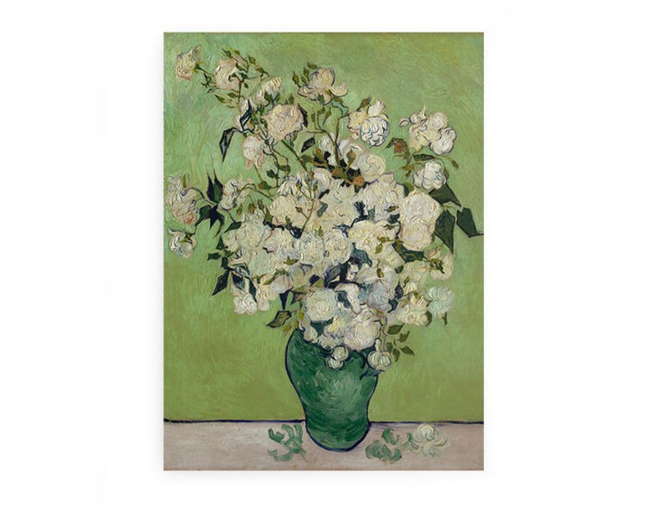 Vase Of Roses By Van Gogh