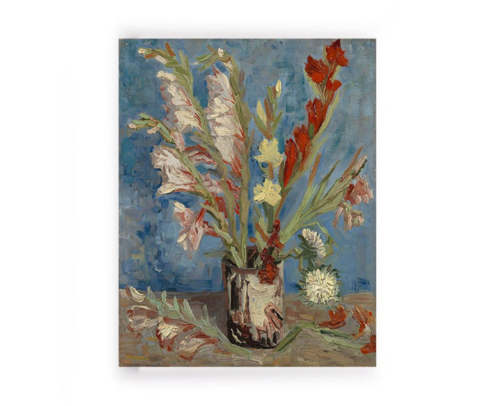 Vase Of Gladioli By Van Gogh
