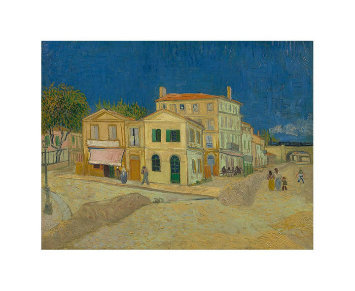 The Yellow House By Van Gogh