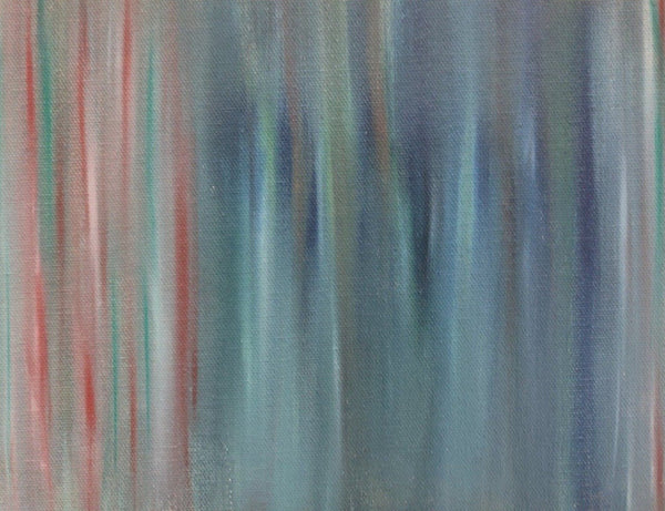 Abstract Rain Oil Painting