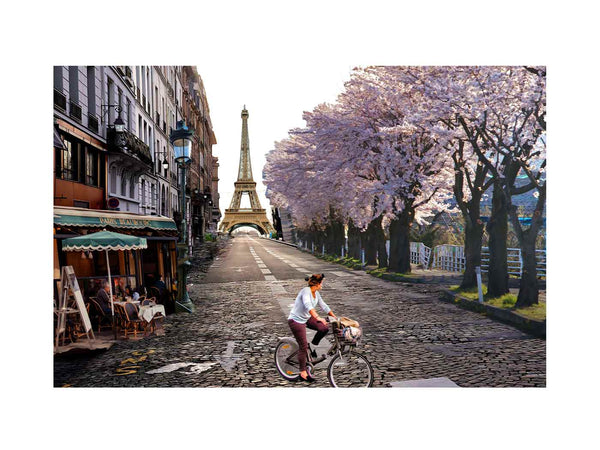 Eiffel Tower Parisstreet Painting