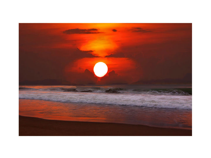 Sea Sunset Painting