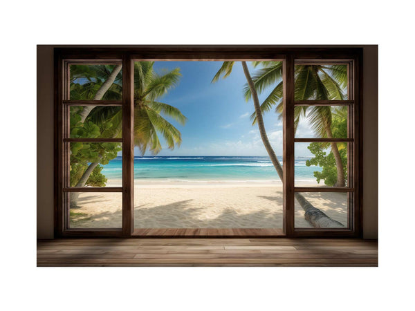 Beach House Dream Window 