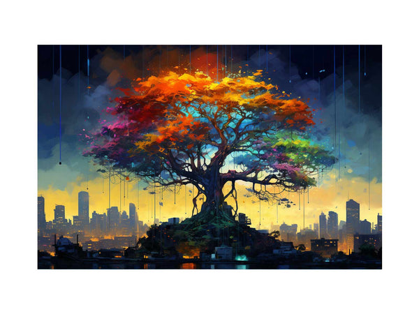 Tree Of Color Fine Art 