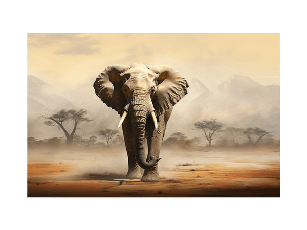Elephant Art Painting