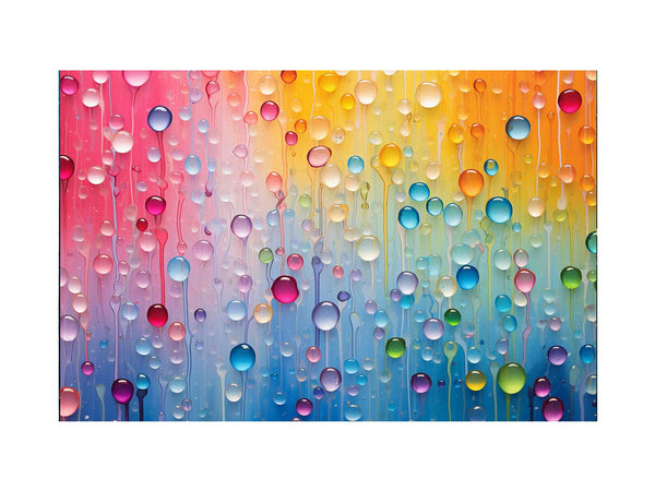 Rain Oil Painting