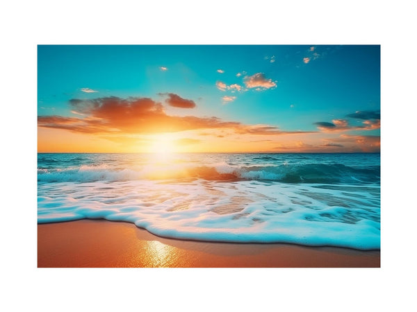 Sunrise Beach Painting