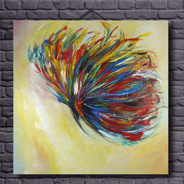 Colorful Flower Modern Art Painting 