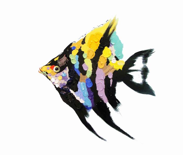 Fish Modern Art Painting 