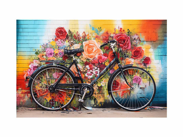 Bicycle Art Painting 