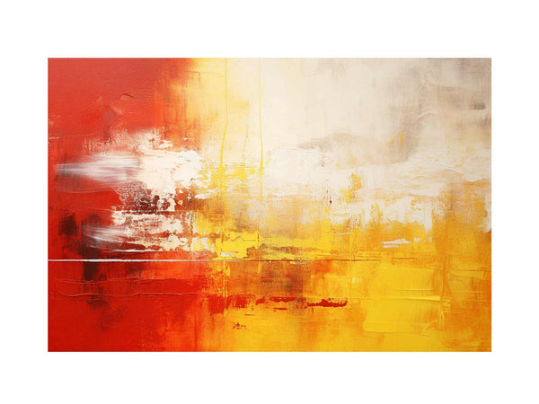 Yellow Red Painting