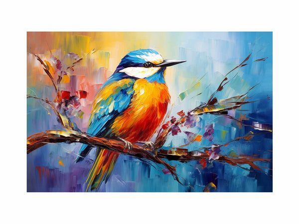 Modern Bird Art Painting
