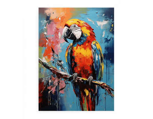 Parrot Modern Art Painting 